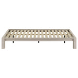 Gislen White Twin Easy Assembly Wood Platform Bed by Coaster at Eve Furniture