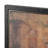 Give or Take by Ira Havuka Hand-Embellished Textured Framed Canvas Artwork by Mercana at Eve Furniture