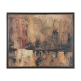 Give or Take by Ira Havuka Hand-Embellished Textured Framed Canvas Artwork by Mercana at Eve Furniture