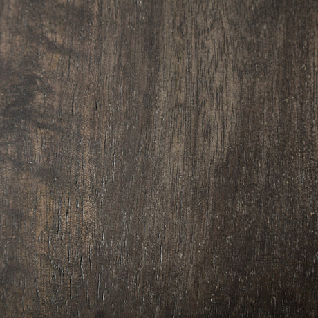 Givens Black Wood Seat Black Metal Base Stool by Mercana at Eve Furniture