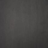 Givens Brown Wood Seat Gold Metal Frame Stool by Mercana at Eve Furniture