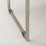 Givens Brown Wood W/Silver Metal Frame Barstool by Mercana at Eve Furniture