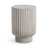 Givens Light Gray Outdoor Accent Table by Classic Home at Eve Furniture