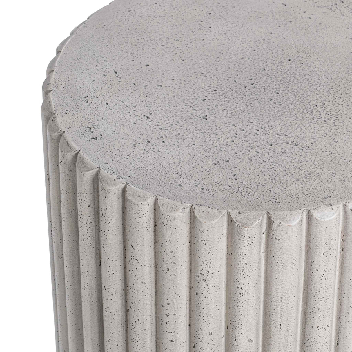 Givens Light Gray Outdoor Accent Table by Classic Home at Eve Furniture