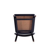 Giverny Dining Chair in Black and Natural Cane (set of 2) by Manhattan Comfort at Eve Furniture