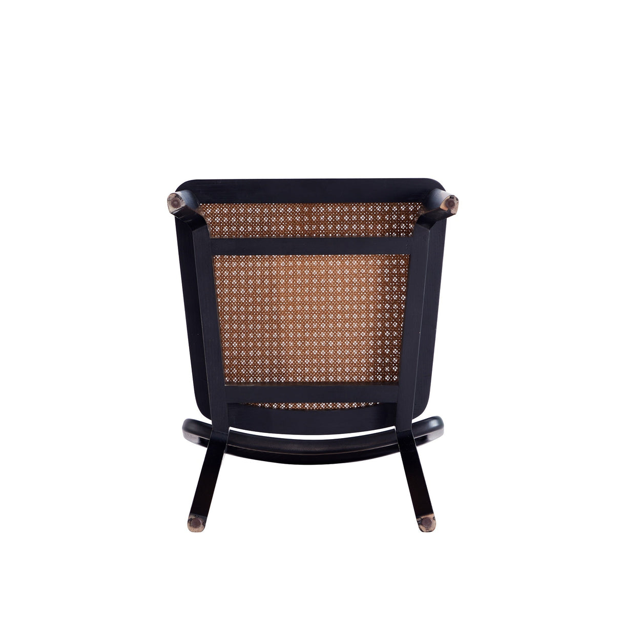 Giverny Dining Chair in Black and Natural Cane (set of 4) by Manhattan Comfort at Eve Furniture
