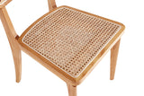 Giverny Dining Chair in Nature Cane (set of 2) by Manhattan Comfort at Eve Furniture