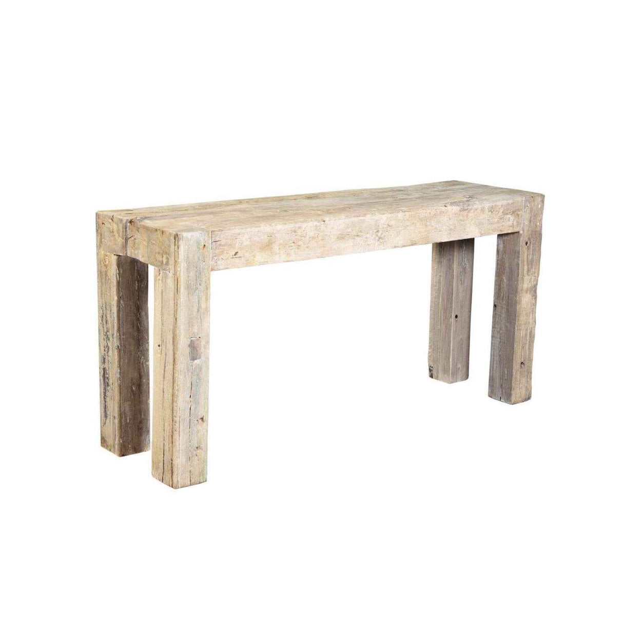 Giza Antique White Console Table by Classic Home at Eve Furniture