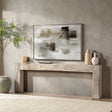 Giza Butterwood Blend 100"-108" Beam Console Table by Classic Home at Eve Furniture