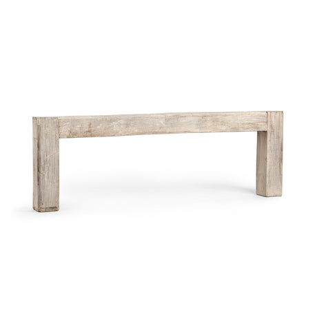 Giza Butterwood Blend 100"-108" Beam Console Table by Classic Home at Eve Furniture