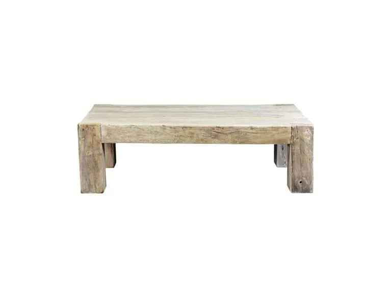 Giza Bleached White Coffee Table by Classic Home at Eve Furniture