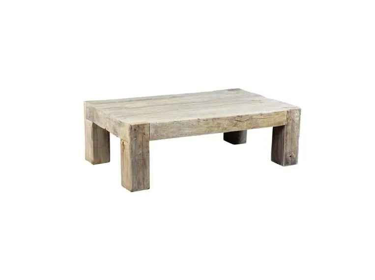 Giza Bleached White Coffee Table by Classic Home at Eve Furniture