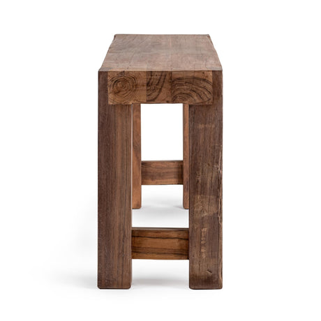 Giza Natural 68 Rectangle Console Table by Classic Home at Eve Furniture