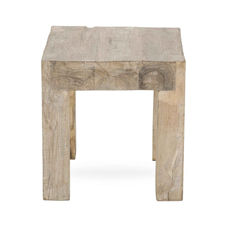 Giza End Table - Butterwood Blend by Classic Home at Eve Furniture