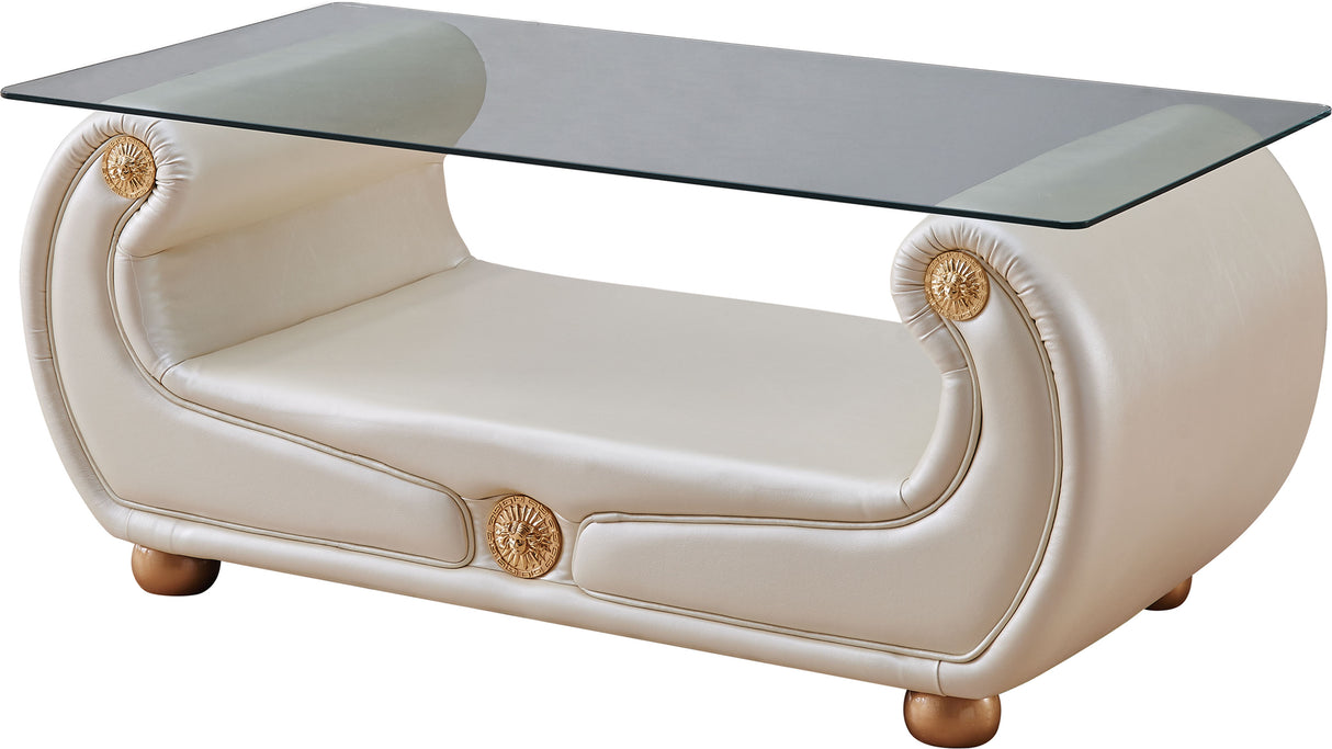 Giza Full Leather in Beige by ESF Furniture at Eve Furniture