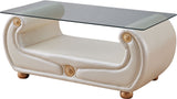 Giza Full Leather in Beige by ESF Furniture at Eve Furniture