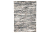 Gizela Ivory/Beige/Gray Large Rug by Ashley at Eve Furniture