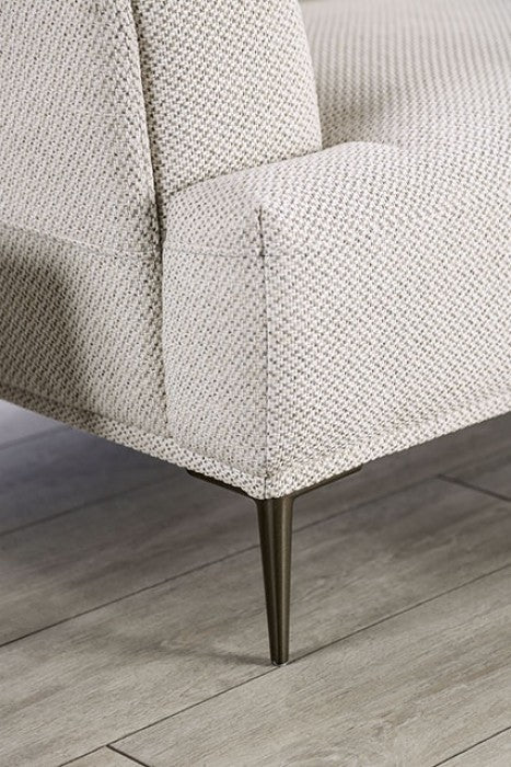 Gladbach Beige Upholstery Living Room Set by Furniture of America at Eve Furniture