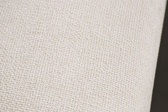 Gladbach Linen White Upholstery Living Room Set by Furniture of America at Eve Furniture