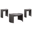 Gladstone Distressed Gray 3-Piece Coffee and End Table Set by Coaster at Eve Furniture