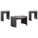 Gladstone Distressed Gray 3-Piece Coffee and End Table Set by Coaster at Eve Furniture