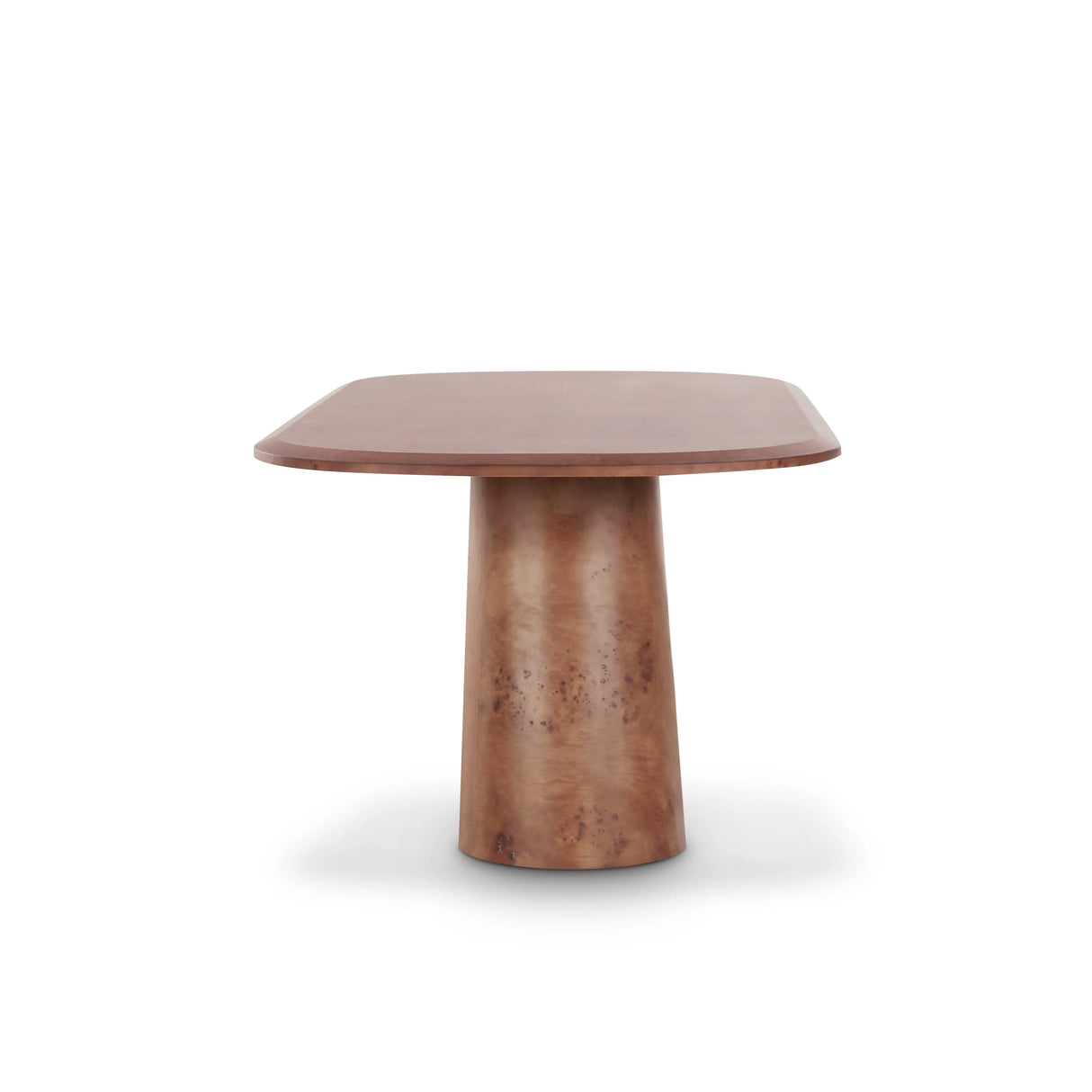 Gladyss 87" Burl Oval Dining Table by TOV Furniture at Eve Furniture