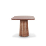 Gladyss 87" Burl Oval Dining Table by TOV Furniture at Eve Furniture