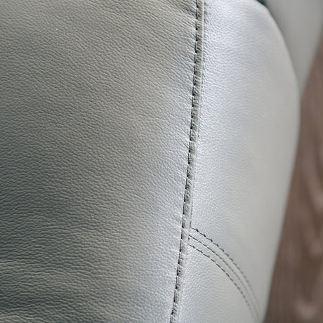 Glarus Dark Gray Leather Match Reclining Living Room Set by Furniture of America at Eve Furniture