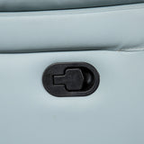 Glarus Powder Blue Leather Match Reclining Living Room Set by Furniture of America at Eve Furniture