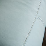 Glarus Powder Blue Leather Match Reclining Living Room Set by Furniture of America at Eve Furniture