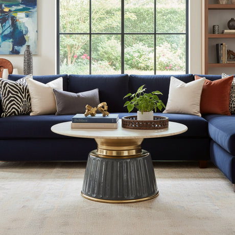 Glasa Multicolor Coffee Table by Zuomod at Eve Furniture