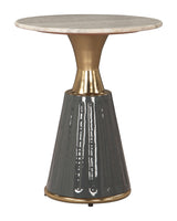 Glasa Multicolor Side Table by Zuomod at Eve Furniture