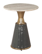 Glasa Multicolor Side Table by Zuomod at Eve Furniture