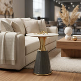 Glasa Multicolor Side Table by Zuomod at Eve Furniture