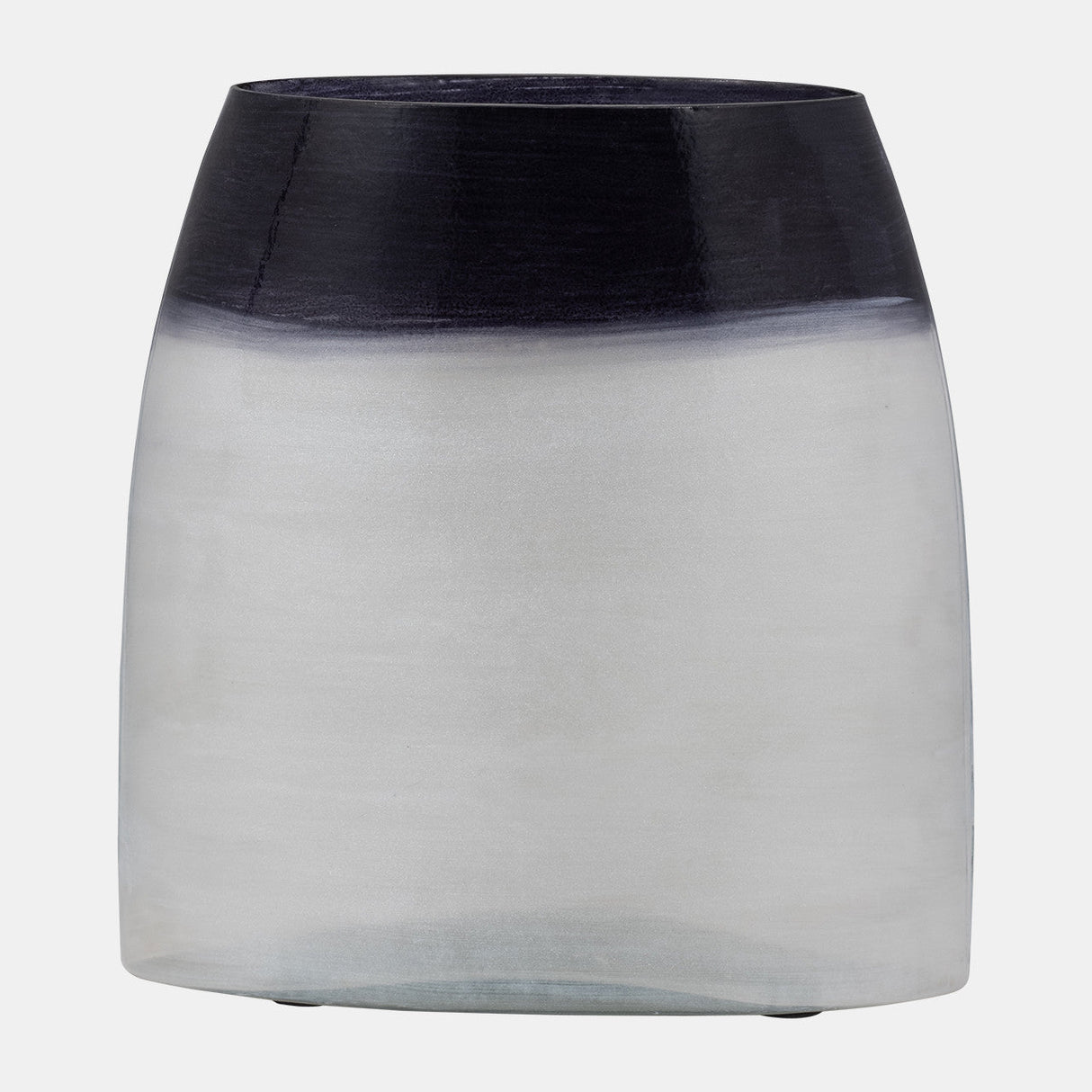 Glass, 11" Ombre Vase, Blue