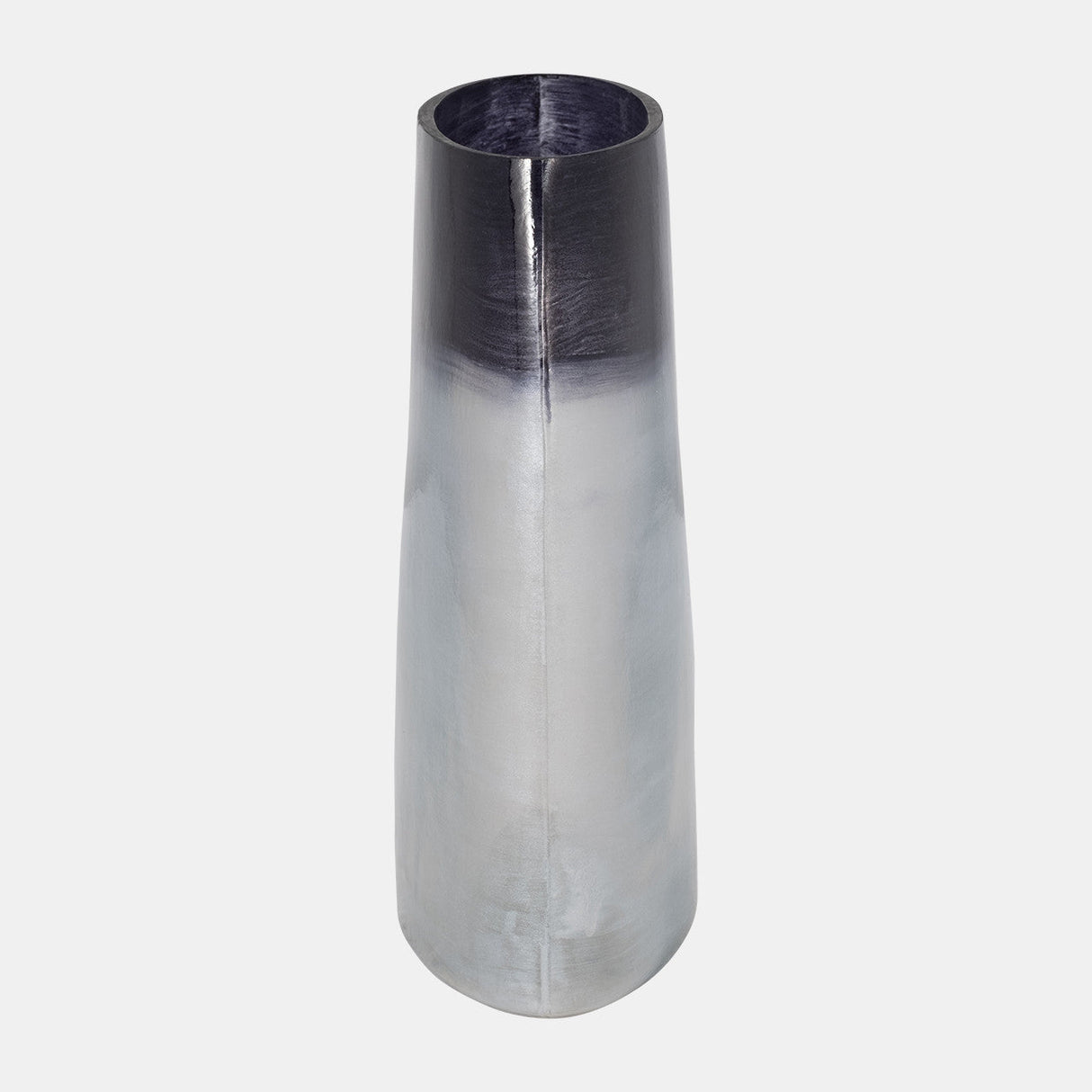 Glass, 11" Ombre Vase, Blue