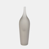 Glass 14" Decor, Frosted White