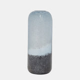 Glass, 14" Ombre Vase, Multi