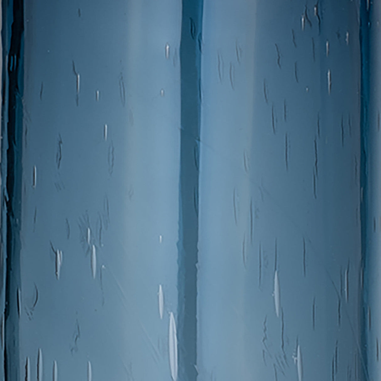 Glass, 20" Vase Blue