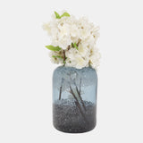 Glass, 9" Ombre Vase, Multi