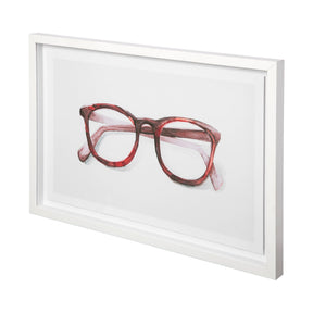 Glasses Red by Mercana Studio a Framed Art Print Matted under Glass by Mercana at Eve Furniture