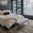 Glatt Gray Bench by Zuomod at Eve Furniture