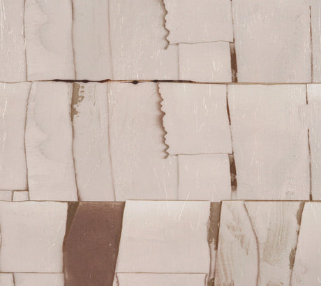Glazed Echoes White I by Cartissi Hand-Embellished Textured Framed Canvas Artwork by Mercana at Eve Furniture
