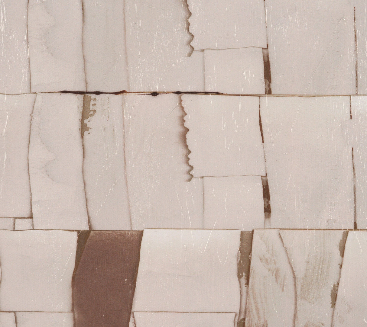 Glazed Echoes White III by Cartissi Hand-Embellished Textured Framed Canvas Artwork by Mercana at Eve Furniture