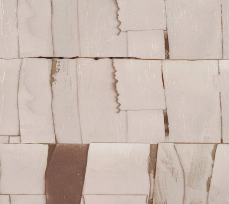 Glazed Echoes White III by Cartissi Hand-Embellished Textured Framed Canvas Artwork by Mercana at Eve Furniture