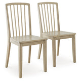 Gleanville Light Brown Dining Chair, Set of 2