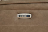Glencroft Sahara Power Recliner by Ashley at Eve Furniture