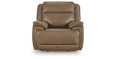 Glencroft Sahara Power Recliner by Ashley at Eve Furniture