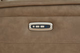 Glencroft Sahara Power Recliner by Ashley at Eve Furniture