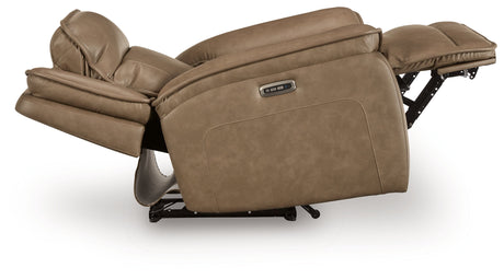 Glencroft Sahara Power Recliner by Ashley at Eve Furniture